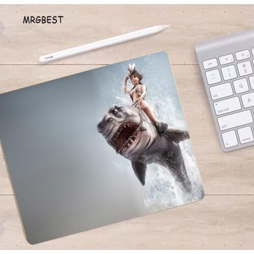 MRGBEST Mouse Pad S 220x180mm Big Promotion Animal and Humen Printed High-end Rubber Mouse-pad Keyboard Mice Pad Decorate Desk