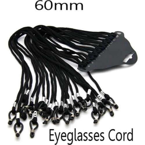 12pc/lot Nylon Eyeglasses Chains Spectacle Sunglasses Reading Glasses Holder Silicone Tip Eyeglasses Eyeglasses Cord