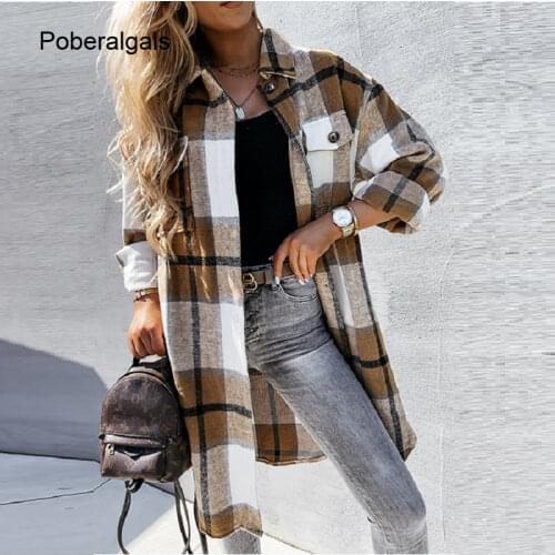 Женские хлопковые рубашки Poberlagals China At AliExpress
