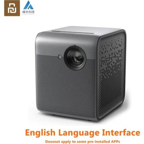 Youpin Fengmi Smart Lite DLP 3D Projector TV Full HD 1080P 550ANSI Lumens M055DCN Projection Support 4K Home Theater