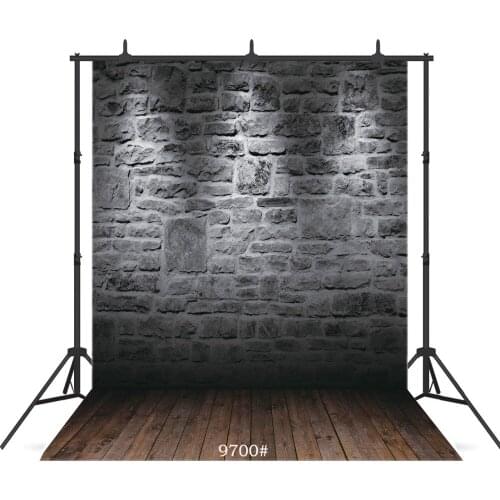 Spotlight Grunge Brick Wall Vinyl Photographic Background For Children Portrait Baby Shower New Born Backdrops Photocall Shoot