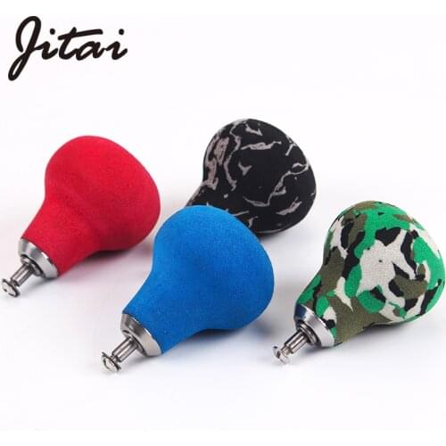 JITAI Fishing Reel Handle EVA Knob 2000-4000 Series Fishing Baitcasting Spinning Reel Handle Accessory Fishing Tackle Tool Knobs