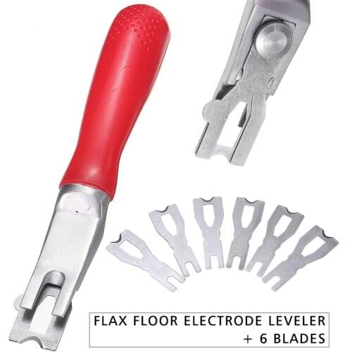 DIY Leather Skiving Knife Tools Leather Craft Cutting Trimming Knife Thinning Sculpture Knife with 6 Blades