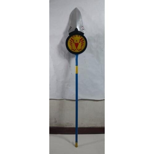 Fairy Tail Erza Scarlet Lightning Empress Armor Cosplay Replica Weapon Spear Prop