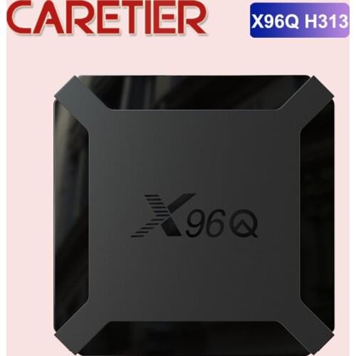 X96Q TV Box Android 10.0 2GB 16GB Allwinner H313 Quad Core 4K 2.4G Wifi Netflix Youtube Android 10 Set Top Box Media Player 2020