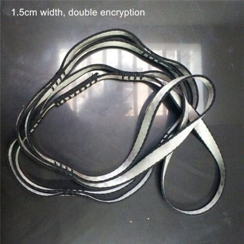 2.5x110cm Aerial Yoga Hammock Extension Belt Stretch Belt High Strength Mountaineering Safety Rope Sling