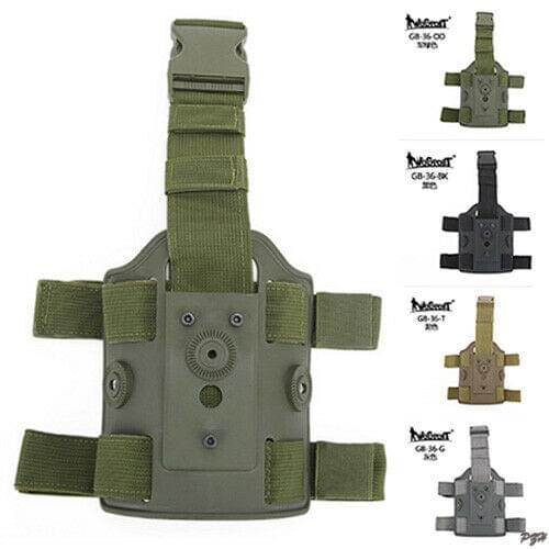 WoSporT Drop Leg Holster Platform Panel Adapter Leg Shroud Double Strap