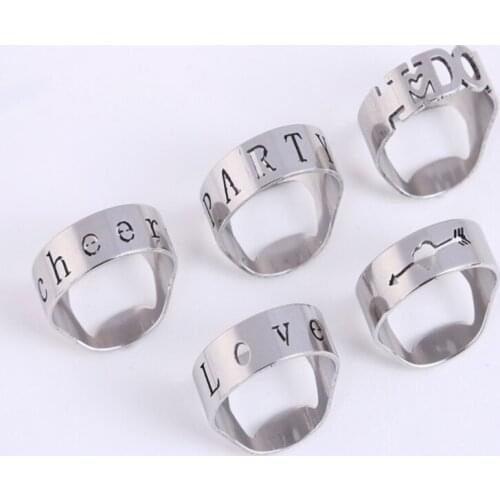 200pcs/lot Love I Do Party Cheer style 22mm Unique Creative Versatile Stainless Steel Finger Ring Ring-Shape Beer Bottle Opener