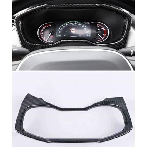 Car Styling Accessories Car Console Dash Board Box Cover Interior Frame Molding Trims Sticker For Toyota RAV4 LHD 2019 2020