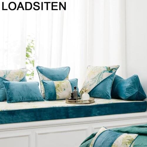 Almofada Exterieur Floor Outdoor Bed Poduszki Na Siedziska Mattress Balcony Coussin Decoration Seat Cushion Cojin Window Bay Mat