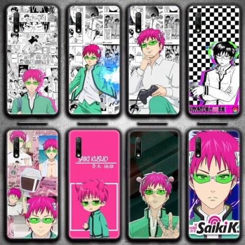 The Disastrous Life Of Saiki Phone Case for Huawei Honor 30 20 10 9 8 8x 8c v30 Lite view 7A pro