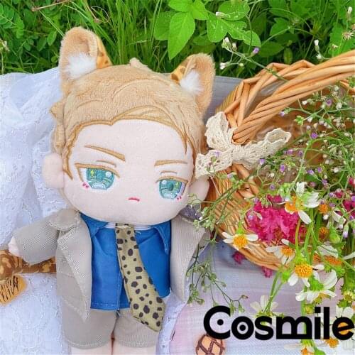 Cosmile Anime Jujutsu Kaisen Nanami Kento Plush Doll Body Stuffed Toys Collection Limited Cute Cosplay Xmas Child Gift C