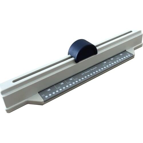 A4 Multi 30 Hole Puncher Loose Leaf Hole Punch Handmade Loose-Leaf Paper Hole Puncher For Office Use Hole Diameter 5.5MM