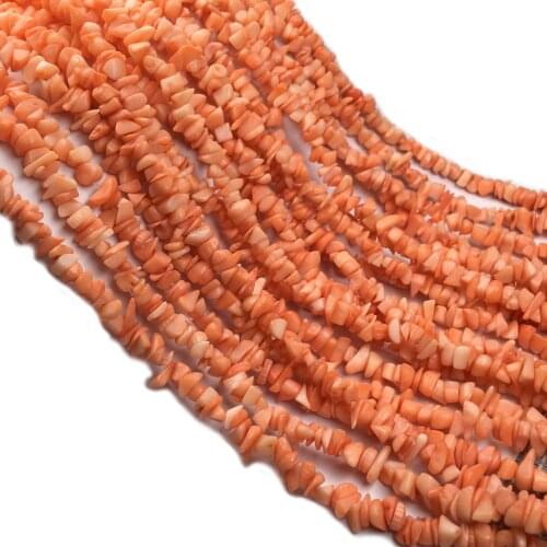 Coral Beads Triangle Shape Loose Isolation Beads for Jewelry Making DIY Fashion Bracelet Necklace Accessories Size 5-6mm