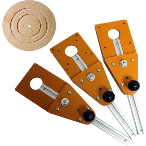 Circle Cutting Jig For Bosch Makita Electric Hand Trimmer Wood Router Circle Milling Groove DIY Tools Woodworking Milling