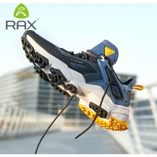 Rax Mens trekking shoes Womens army green trekking boots Breathable mountain climbing camping outdoor sports hunting walking s