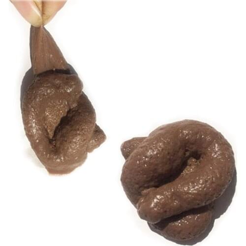 Realistic Shit Gift Funny Toys Fake Poop Piece of Shit Prank Antistress Gadget Squish Toys Joke Tricky Toys Turd Mischief