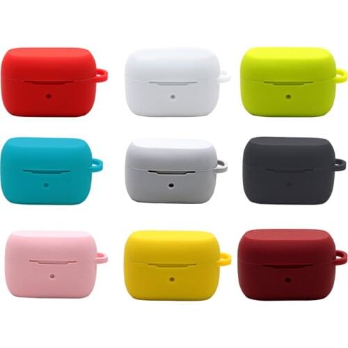 Washable Silicone Protective Cover Shell Anti-fall Earphone Case for Jabra Elite85t Wireless Bluetooth Earphones