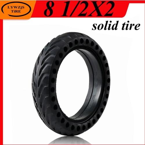 8.5 Inch 8 1/2x2 Solid Tire for Xiaomi Mijia M365 Electric Scooter Non Pneumatic Explosion-proof Hollow Tyre