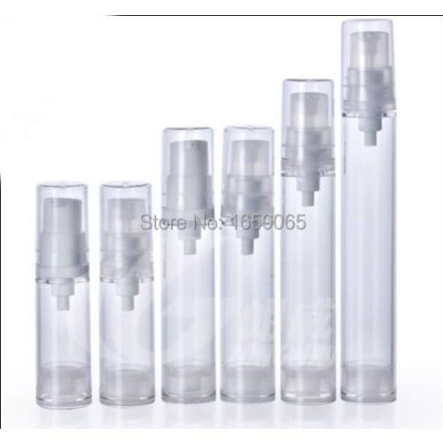 10ml duckbill vacuum refillable cosmetic bottles emulsion points bottling plastic perfume bottle 100pcs/lot