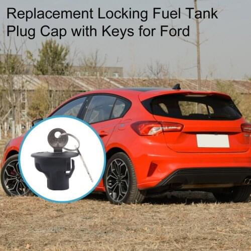 Replacement Locking Fuel Tank Plug Cap with Keys 8U5Z9C268B 4584455AH 4584554AG for Ford