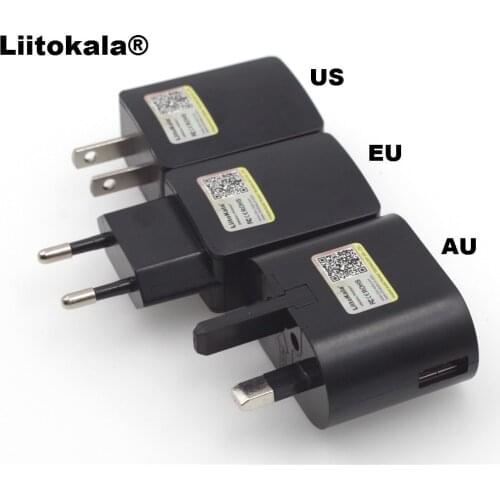 New Liitokala Mobile Charger 2A Charger Head USB Charger 5V2A European Regulation British Regulation American Standard Plug