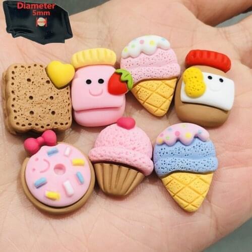 1PCS Resin Cute Cartoon Fridge Magnetic Sticker Kawaii Ice Cream Cookie Drink Donut Strawberry Refrigerator Magnet Kid Girl Gift