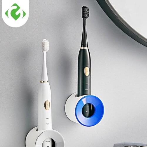 1PC Toothbrush Holder Wall-Mounted Electric Toothbrush Holder Tandenborstelhouder Стакан Для Зубных Щеток Undefined GUANYAO