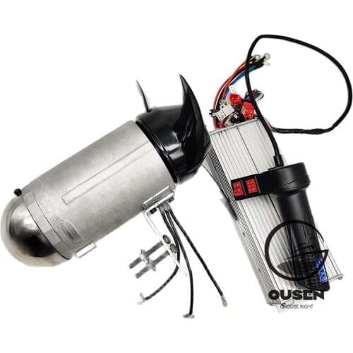 1000W 12V 24V Brushless Underwater Propeller + Controller