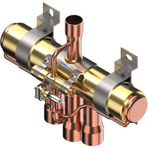 67.6KW(R410a) Reverse valves is suitable for 280000BTU heat pump water heater or 230000BTU 3-in-1 heat pump air contioners