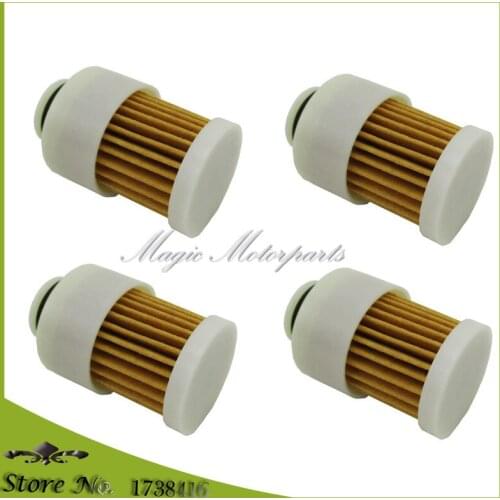 4pcs/pack Outboard Motor Fuel Filters For Mercury Yamaha 75-115HP 881540 68V-24563-00-00
