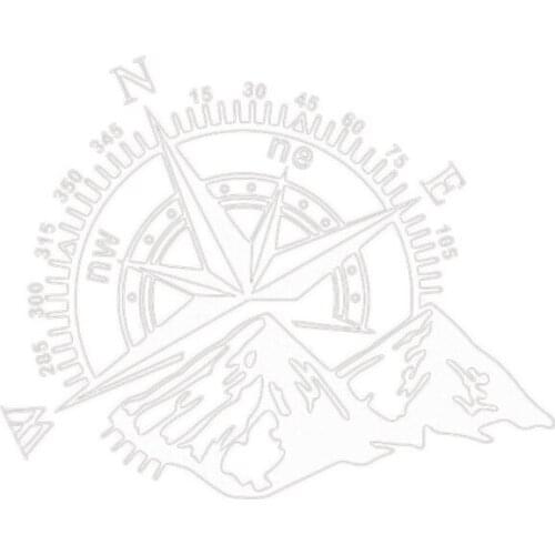 50X60Cm Car Hood Mountain Navigation Car Sticker