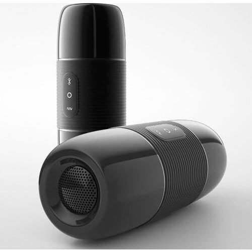 8 Speeds Vibration Bluetooth Masturbation Cup Magnetic charging Fashlight Sex Male Masturbator Adult Sex Toys for Men