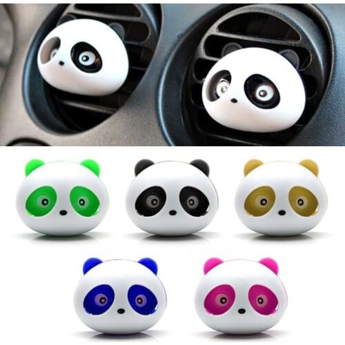 Interior Decoration car perfume Auto Care Cute Panda car vent freshener car air freshener