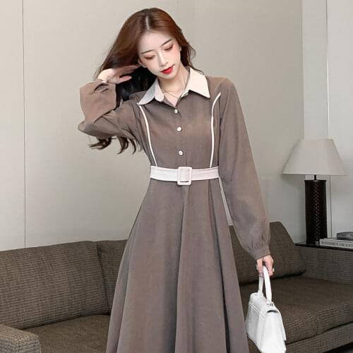 BEILOUXIA Fashionable Shirt Dresses