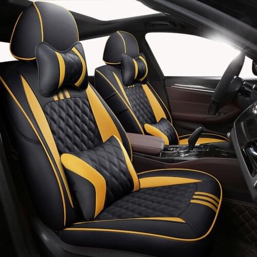Black blue red car seat cover For peugeot 2008 308 508 sw 307 sw 508 308 sw 206 5008 3008 407 sw 207 407 307 607 accessories
