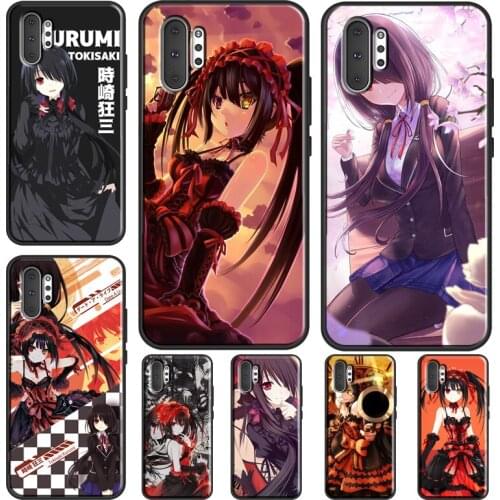 Date a Live Tokisaki Kurumi Anime Case For Samsung Galaxy S21 Ultra Note 20 Note 10 Plus S8 S9 S10 Plus S10e S20 FE Cover