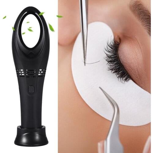 Eyelash Styling Hair Dryer/Portable USB Rechargeable Leafless Mini Fan/Hand-held Cooler Essential Eyelash Extensions