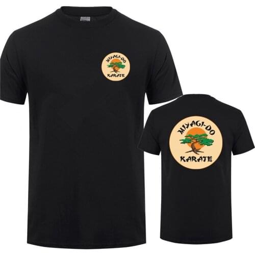 Miyagi Do Jo T Shirt Men Casual T-shirt Short Sleeve Mans Cool Tops Karate Tshirt