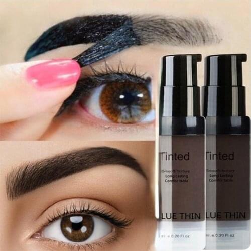 2021 Makeup Eyebrow Gel Waterproof Long Lasting Tint Makeup Brush Set Brown Enhancer Eye Brow Wax Dye Cream Paint Cosmetics