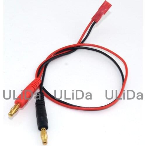 JST to 4MM Bullet w/ 30CM 20awg Wire Charger Adapter for Blade 120SR CX2 CX3 etc