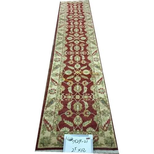 Original single export Turkish handmade carpets OUSHAK Ozarks pure wool carpet X29-21 2.5x12gc158zieyg14