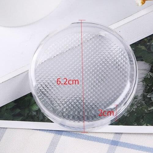 Wet and Dry Dual Purpose Puff Empty Box Transparent Box Multi-Purpose Storage Boxs Air Cushion fen pu he