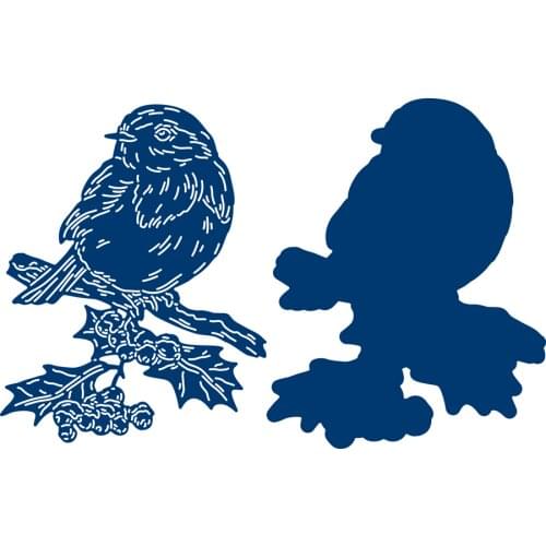 Naughty Bird Animal Die Cutting Dies Scrapbook Diary Decoration Stencil Embossing Template DIY Greeting Card Handmade 2021