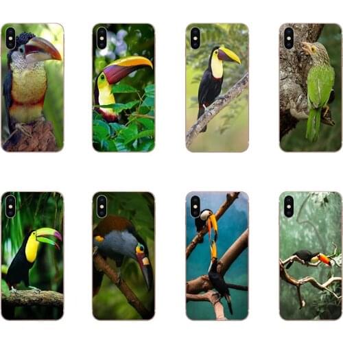 Tropical Toucans For Xiaomi Redmi Note 9 PRO Max 9s Mi9 mi10 lite Pro K30 K20 Pro 5G redmi 7 8a Soft Pattern Pink