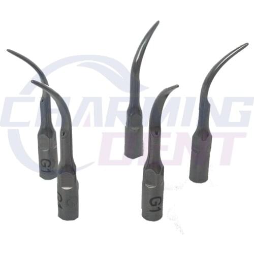 Ultrasonic Scaler Tips Dental Piezo Scaler Satelec EMS Woodpecker Scaler Scaling Tips Insert for Supragingival Calculus Removal