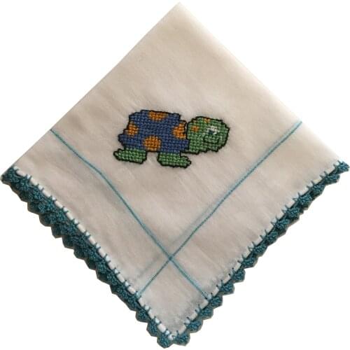 Pafuli Kutis Embroidered Baby Mouth Handkerchief