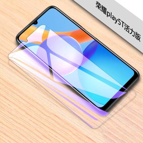For Honor Play 5 5T Youth 5T Pro 5T Active Play 20 Anti Blue Tempered Glass Screen Protector For Honor Play 4 4T Pro 4E 3 3E