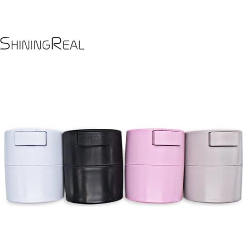 2020 NEW Matte fashion Eyelash Glue Storage Tank Container Adhesive Stand Activated Carbon Sealed Storage Jar make private logo