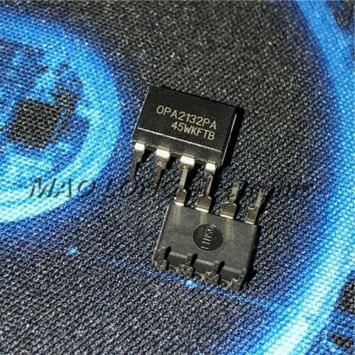 5PCS/LOT OPA2132PA DIP-8 OPA2132 DIP 2132PA DIP8 In Stock